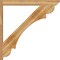 Ekena Millwork Olympic Slat Rough Sawn Outlooker, Western Red Cedar, 6"W x 48"D x 48"H OUT06X48X48OLY06RWR - alternate 4